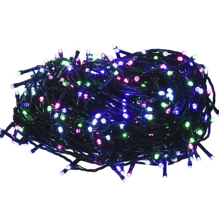 vidaXL - Led-slinger - Pastel multicolour - 40 m