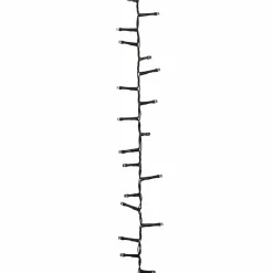 vidaXL - Led-slinger - Warmwit en donkergroen