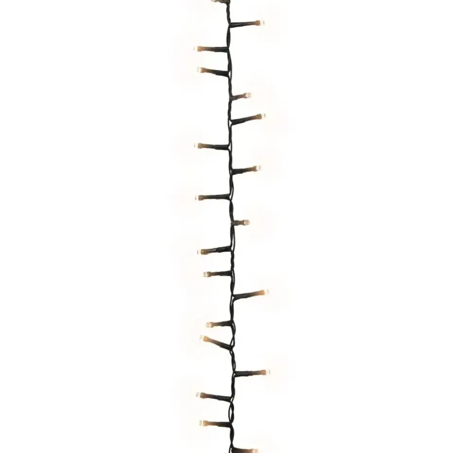 vidaXL - Led-slinger - Warmwit en donkergroen