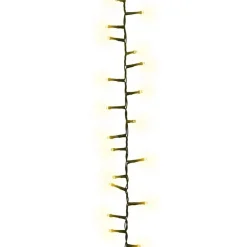 vidaXL - Led-slinger - Warmwit en donkergroen