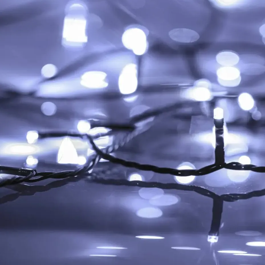 vidaXL - Led-verlichting - Cold white - 200 m