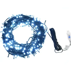 vidaXL - Led-verlichting - Koudwit - 40 m