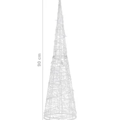vidaXL - Lichtkegel - Cold white - 90 cm