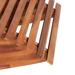 vidaXL - Ligbed schommelend - Bruin - Acaciahout