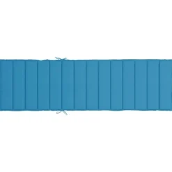 vidaXL - Ligbedkussen - Blauw - Stof