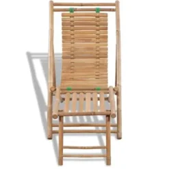 vidaXL - Ligstoel - Bruin - Hout