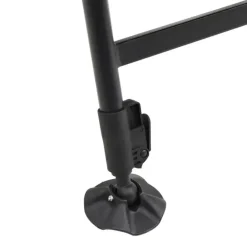 vidaXL - Loungestoel met armleuning - Groen - Staal