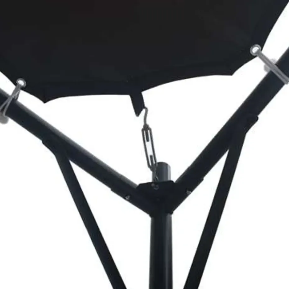 vidaXL - Luifel - Antraciet - Stof - 3 x 3 m