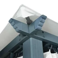 vidaXL - Luifel - Crème - Stof