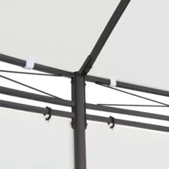 vidaXL - Luifel - Crème - Stof