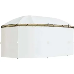 vidaXL - Luifel - Crème - Stof