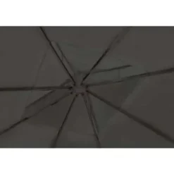 vidaXL - Luifel - Grijs - Stof - 3 x 4 m