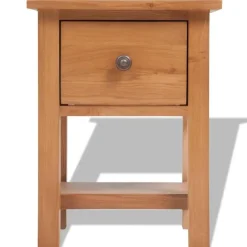 vidaXL - Nachtkastje - Bruin - Hout