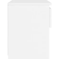 vidaXL - Nachtkastje - Wit - Bewerkt hout - 2 stuks