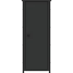 vidaXL - Nachtkastje - Zwart - Bewerkt hout - 2 stuks