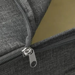 vidaXL - Opbergbox Opbergboxen - Antraciet - Stof - 2 stuks