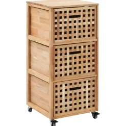 vidaXL - Opbergkastje - Bruin - Hout