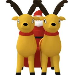 vidaXL - Opblaasbare Kerstman - 130 cm