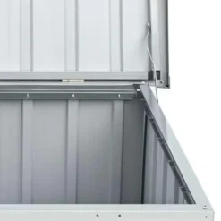 vidaXL - Opslagkist - Antraciet - Staal - 109 x 67 x 65 cm