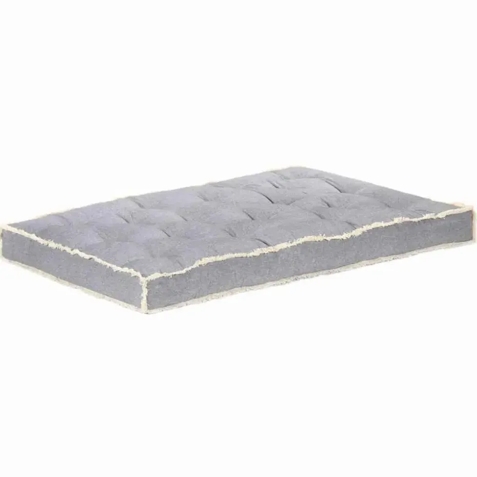 vidaXL - Pallet Bankkussen - Antraciet - Katoen