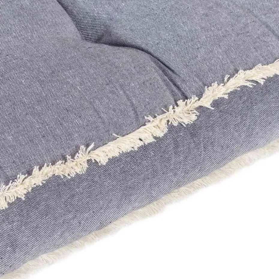 vidaXL - Pallet Bankkussen - Antraciet - Katoen