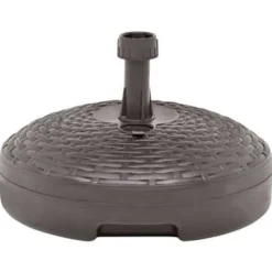 vidaXL - Parasolbasis - Bruin - Kunststof