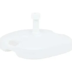 vidaXL - Parasolbasis - Wit - Kunststof