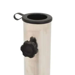 vidaXL - Parasolvoet - Grijs - Graniet