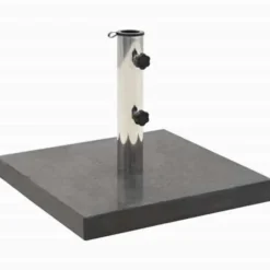 vidaXL - Parasolvoet - Zwart - Graniet