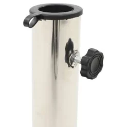 vidaXL - Parasolvoet - Zwart - Graniet