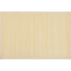 vidaXL - Placemat - Beige - Bamboe