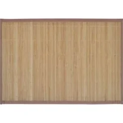 vidaXL - Placemat - Bruin - Bamboe