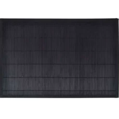 vidaXL - Placemat - Zwart - Bamboe