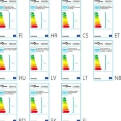 vidaXL - Plafondlamp - Transparent - Metaal