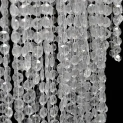 vidaXL - Plafondlamp - Transparent - Staal - 26 x 70 cm