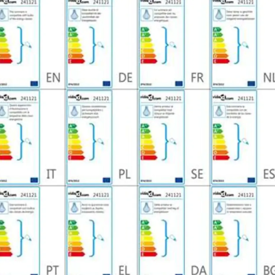 vidaXL - Plafondlamp - Transparent - Staal - 36.5 x 46 cm