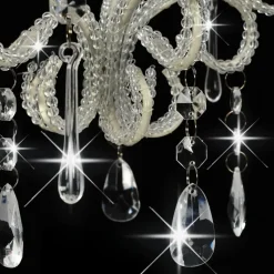 vidaXL - Plafondlamp - Wit - Metaal