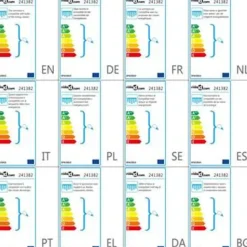 vidaXL - Plafondlamp - Wit - Metaal