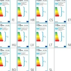 vidaXL - Plafondlamp - Wit - Metaal