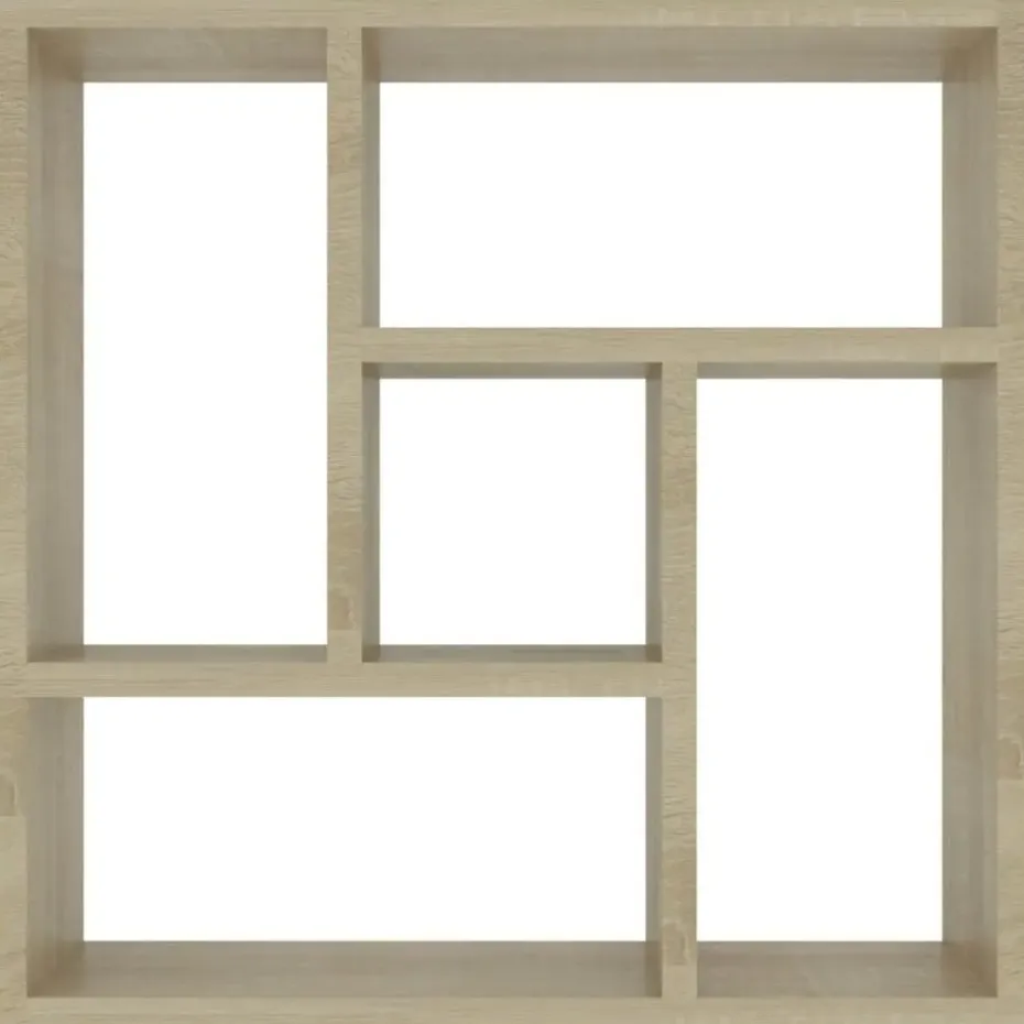 vidaXL - Plank - Bruin - Bewerkt hout