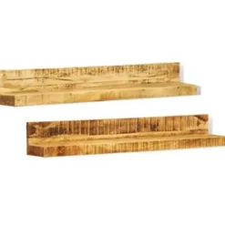vidaXL - Plank - Bruin - Hout
