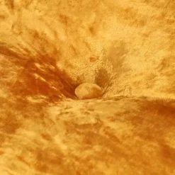 vidaXL - Poef - Geel - Stof