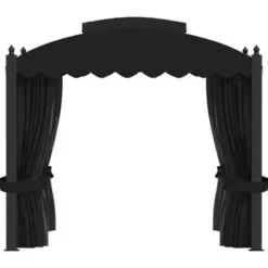 vidaXL - Prieel - Antraciet - Stof