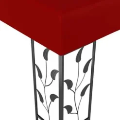 vidaXL - Prieel - Rood - Stof