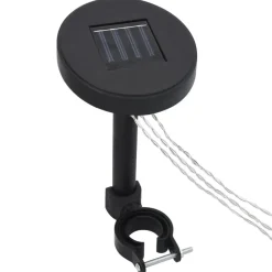 vidaXL - Prieel Met Lichtslinger - Antraciet - Stof - 400 x 300 cm