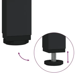 vidaXL - Rechthoekige Salontafel met 2 lades - Grijs sonoma eiken - 100x51 cm