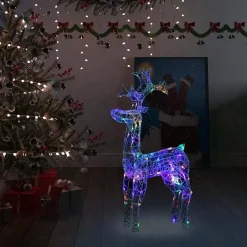vidaXL - Rendier Kerstdecoratie - Multikleur