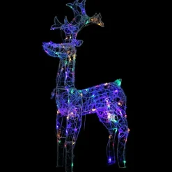 vidaXL - Rendier Kerstdecoratie - Multikleur