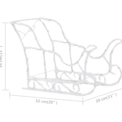 vidaXL - Rendieren En Slee Kerstversiering - Multicolour