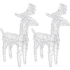 vidaXL - Rendieren En Slee Kerstversiering - Multicolour